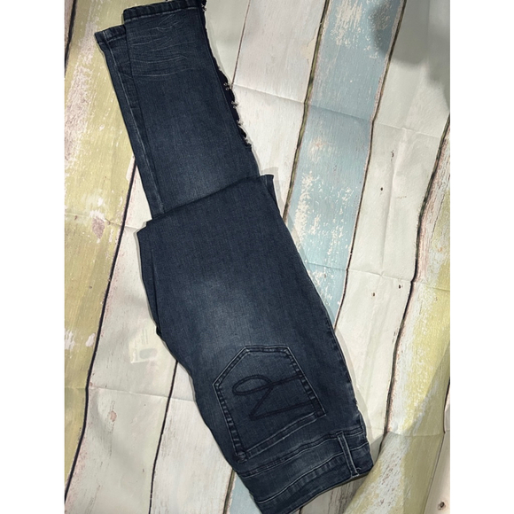 Seven 7 jeans demon size 12 mid Rise Skinny - Picture 13 of 14